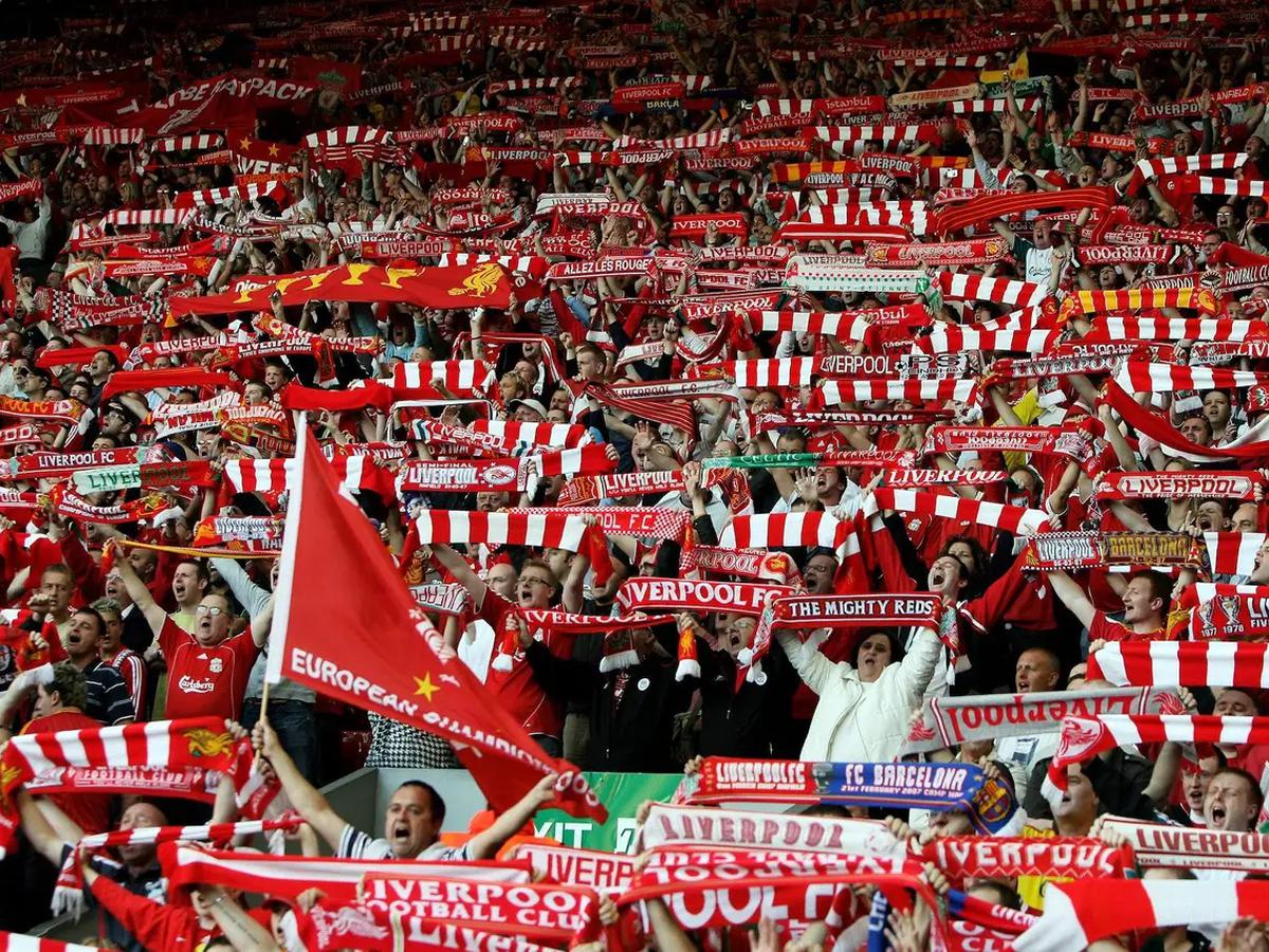 La afición del Liverpool suele cantar este himno en las tribunas. | Reuters