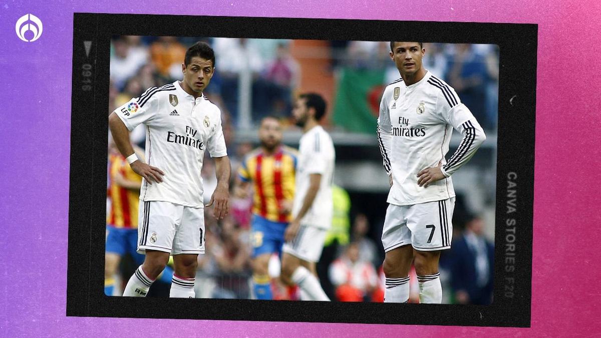 'Chicharito' jugó al lado de Cristiano en el Real Madrid. | Reuters