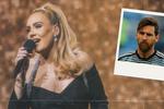 Adele le declara su amor a Messi: "te amo" le gritó  en un concierto