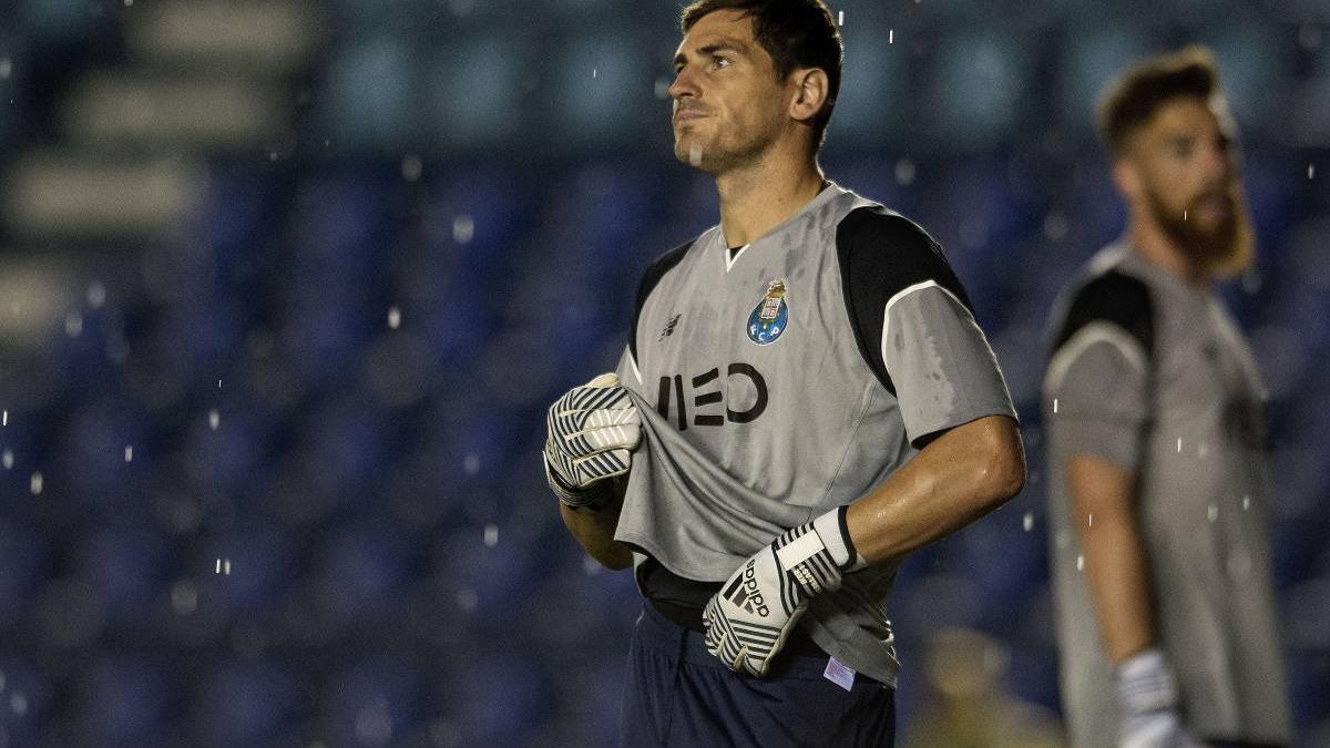  | IKER CASILLAS Spanish football player says goodbye to football, to join the FC Porto Board, on July 15, 2019.

&lt;br&gt;&lt;br&gt;

IKER CASILLAS futbolista Espa&#xf1;ol dice adi&#xf3;s al f&#xfa;tbol, para incorporarse a Directiva del FC Porto, el 15 de Julio de 2019.