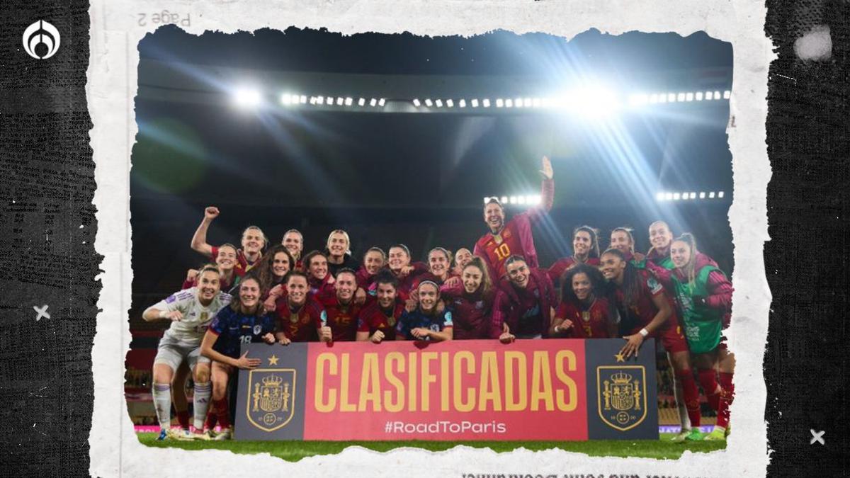 Juegos Olímpicos | La selección española femenil logró la clasificación a París 2024 (twitter @SEFutbolFem).