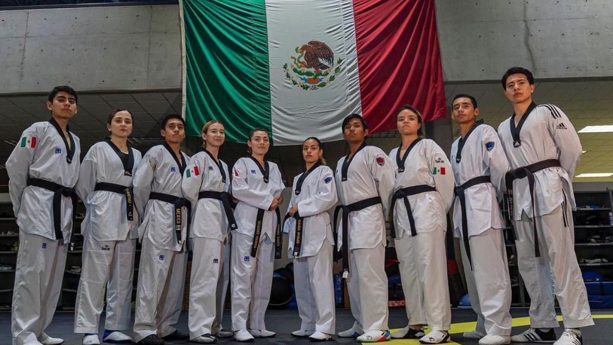 Parataekwondo México | El equipo de para taekwondo mexicano se prepara para el Campeonato Mundial (Fuente: Instagram @conade)