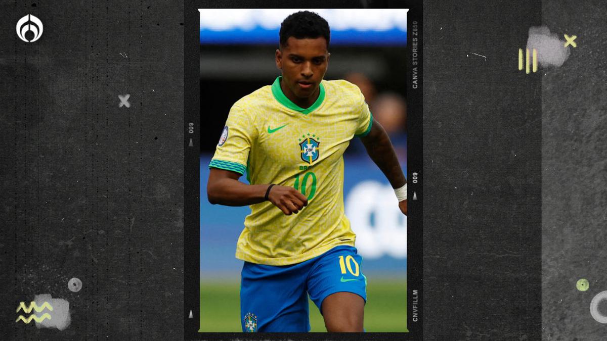 Rodrygo | Rodrygo es una de las esperanzas de Brasil en la Copa América. Fuente: X @CopaAmerica