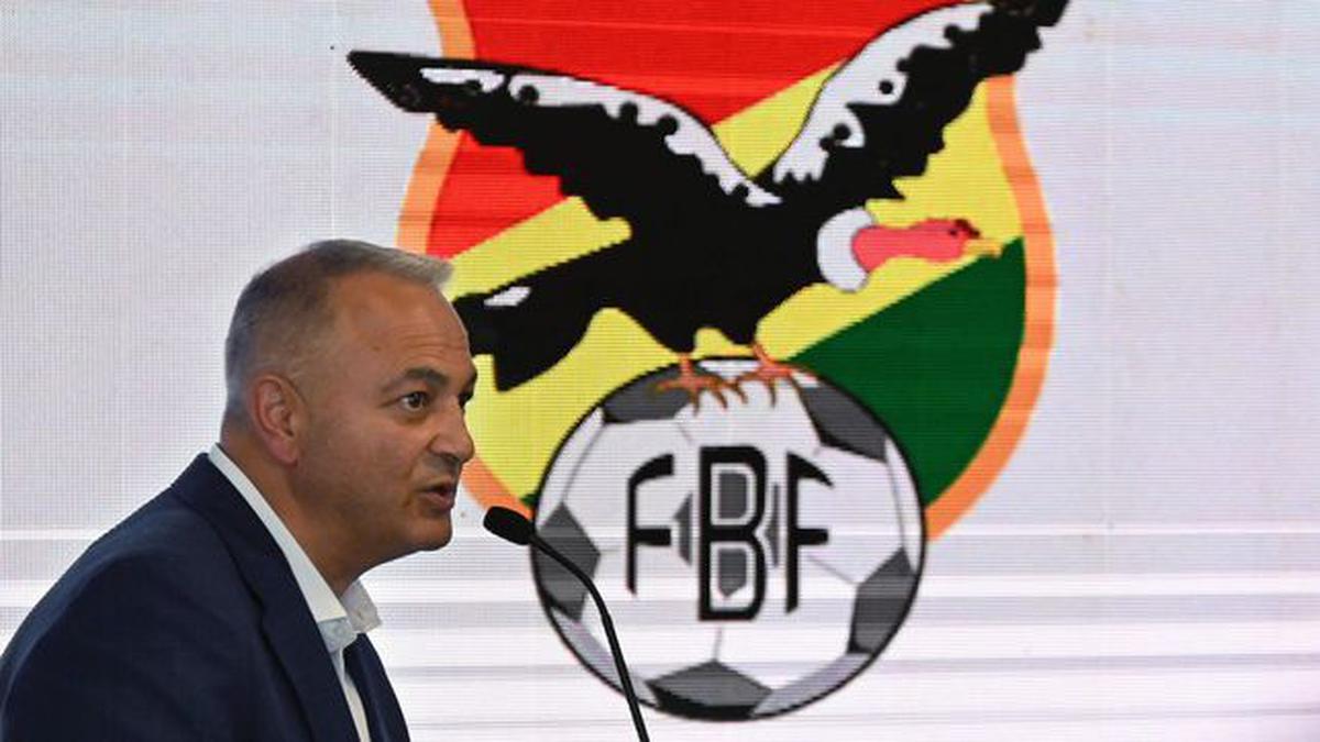 Fernando Costa | Presidente de la Federación Boliviana de Futbol. Crédito: AFP.