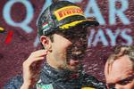 La desafiante advertencia de Checo Pérez tras subir al podio en el GP de Hungría