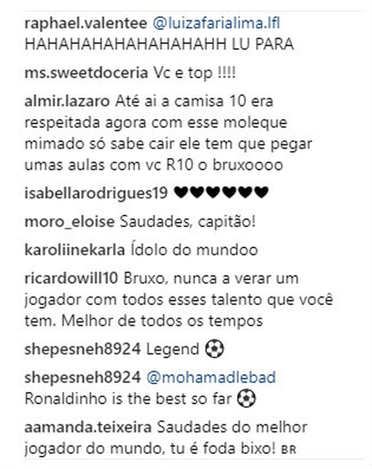  | Instagram: ronaldinho