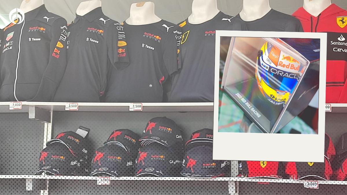  | Los productos oficiales de la F1 cuestan varios miles de pesos.