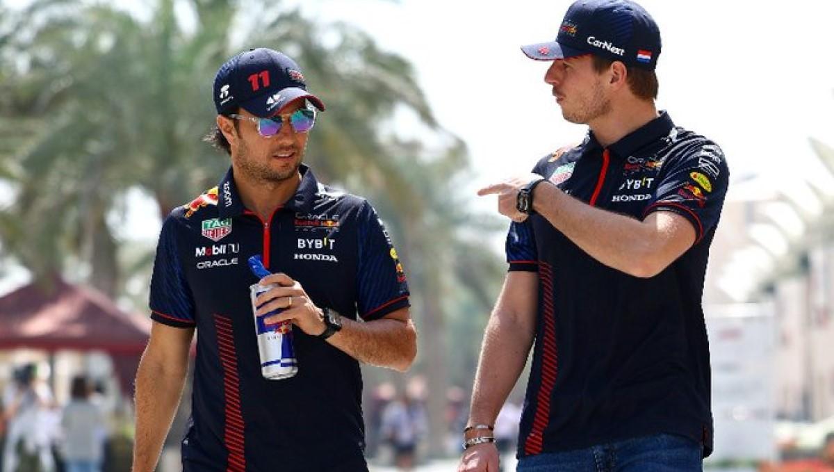 Especial | 'Checo' Pérez y Max Verstappen ya lucen los nuevos modelos de New Era.