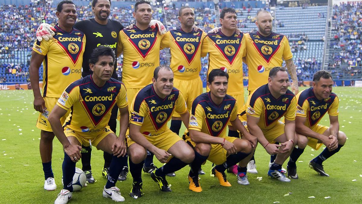 Futbolistas Leyendas del América. Foto: DEPOSITPHOTOS/MEXSPORT