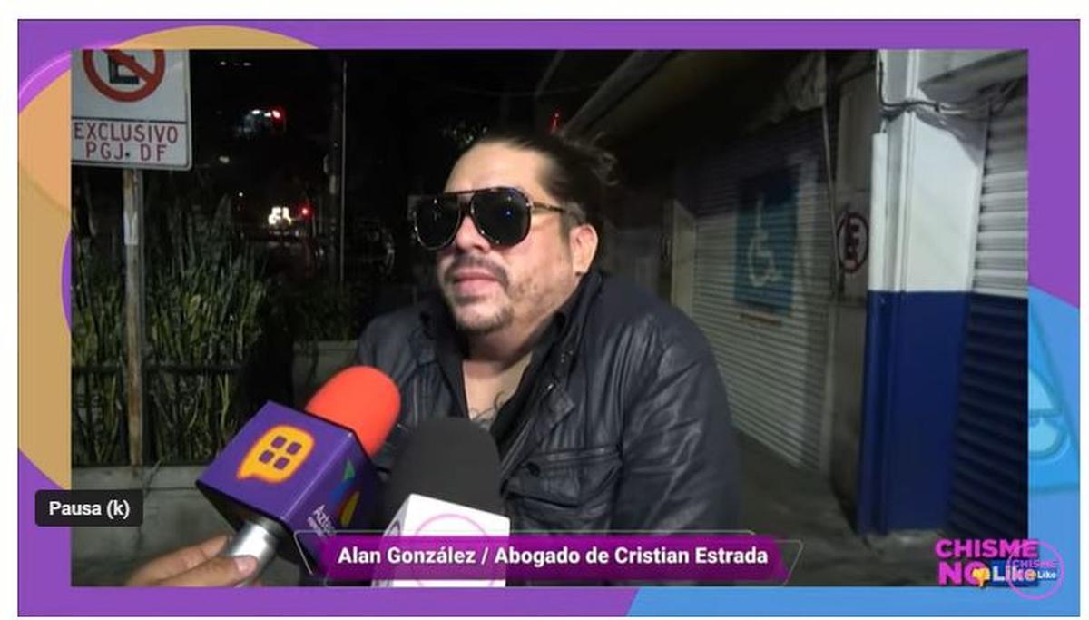  | Alan González, abogado de Christian Estrada, negó que quisieran robarse al hijo de Ferka.