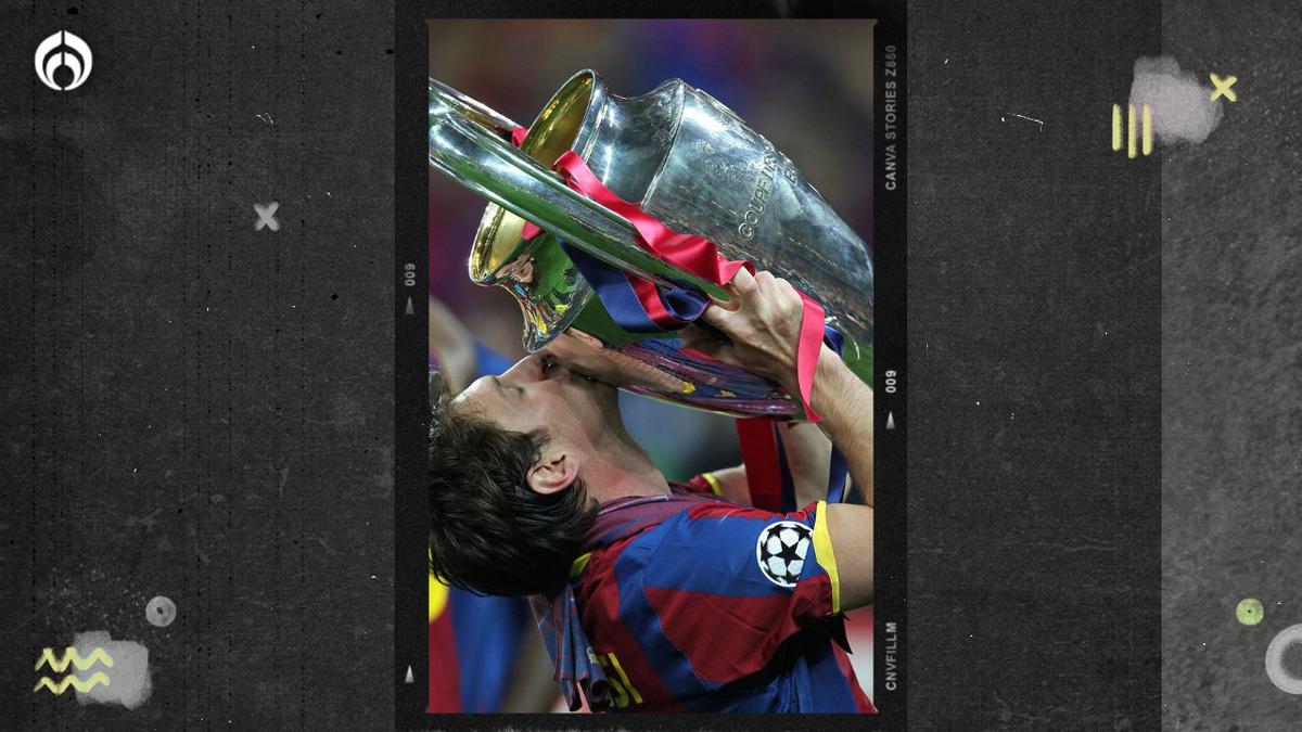 Champions League | Lionel Messi contribuyó para que Barcelona tenga un parche de honor de la UEFA. (Instagram @championsleague).