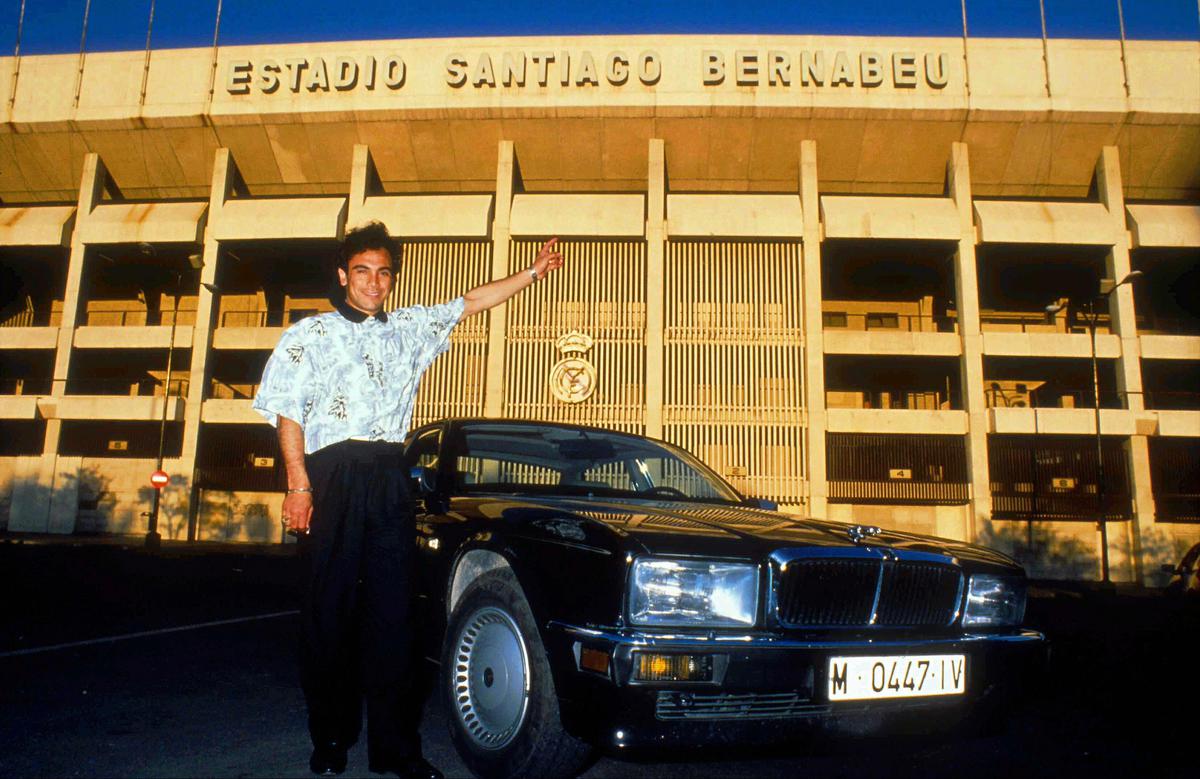  | Hugo Sánchez, durante su etapa como jugador del Real Madrid. Crédito: DEPOSITPHOTOS/MEXSPORT.