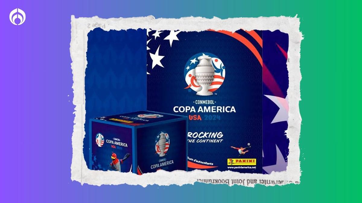 Copa América | Ya se puede comprar las figuritas y el álbum de la competencia que estará la Selección Mexicana (twitter @PaniniSportMx).
