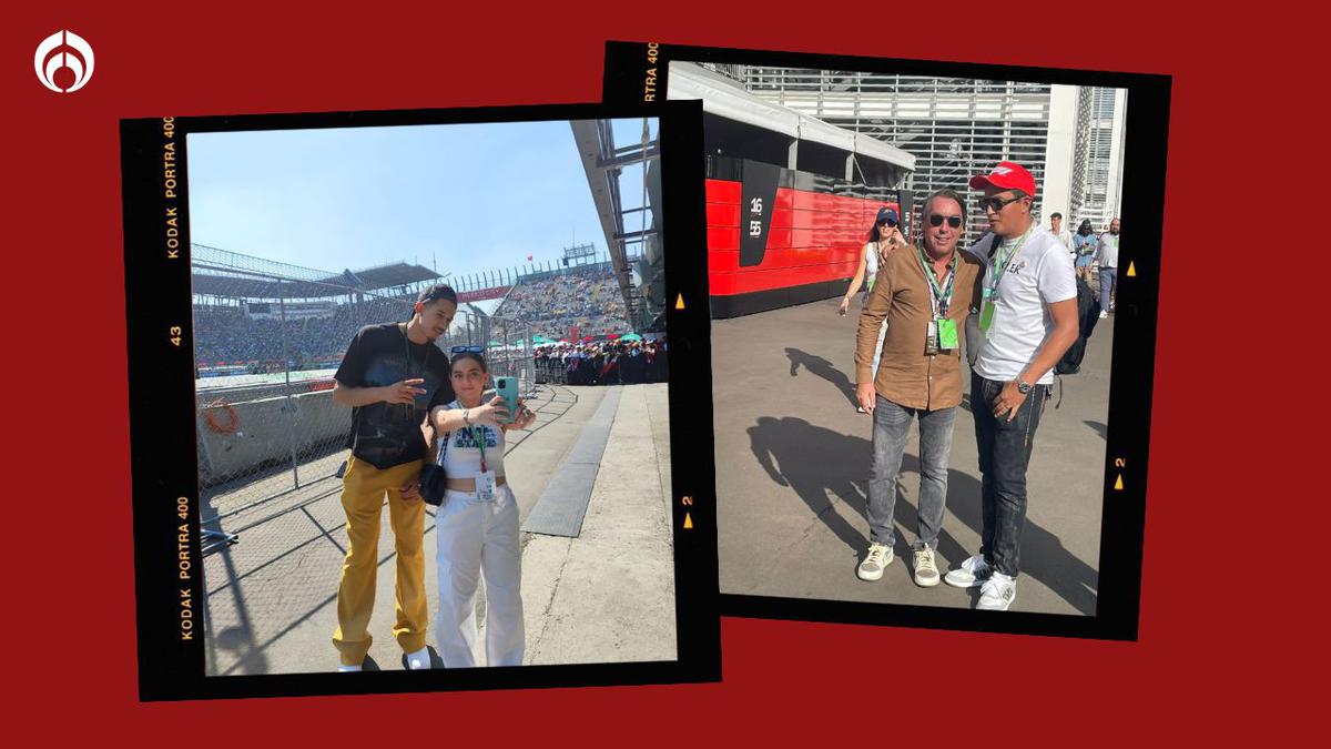 Juan  Toscano y Emilio Azcárraga Jean son de los invitados de lujo en el GP de México. | Especial