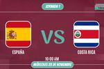 Mundial Qatar 2022: Dónde ver España vs. Costa Rica, EN VIVO