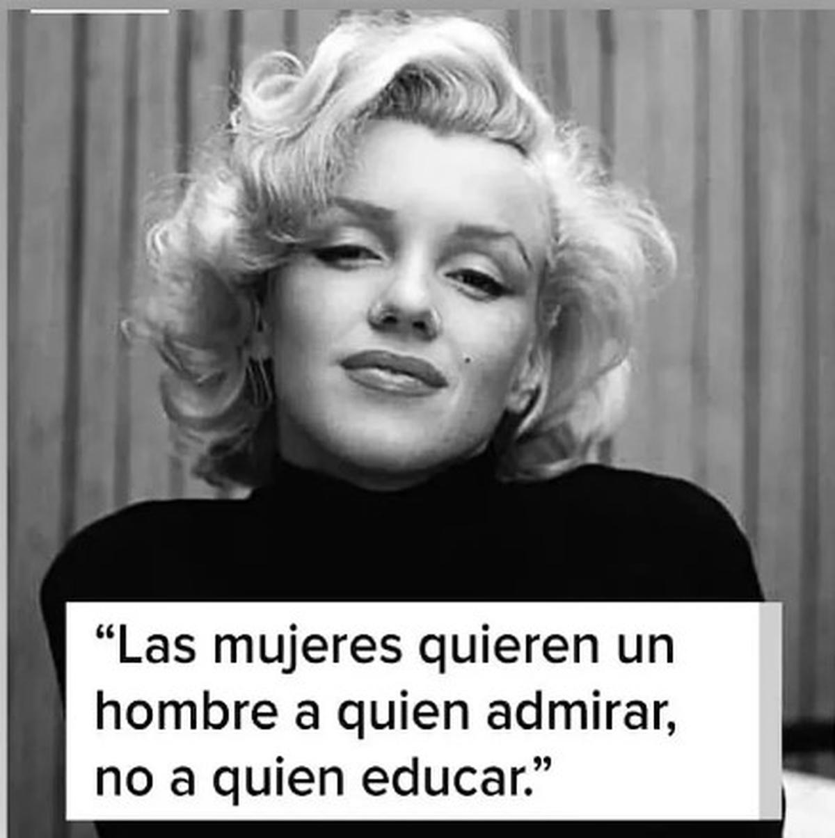 Marilyn Monroe | La indirecta de Joana a Dani
Foto: Redes Sociales