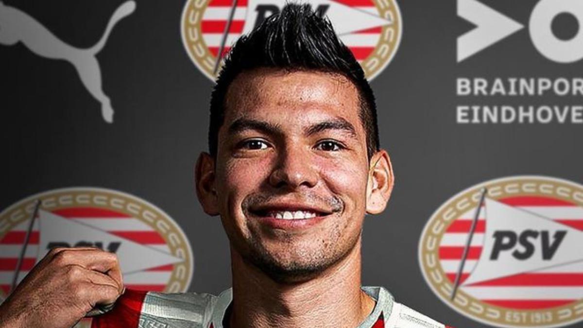 Chuky Lozano nuevo jugador de PSV. | Chuky Lozano deja Napoli y es nuevo jugador del PSV. Fuente Instagram futbolyotrasnetas