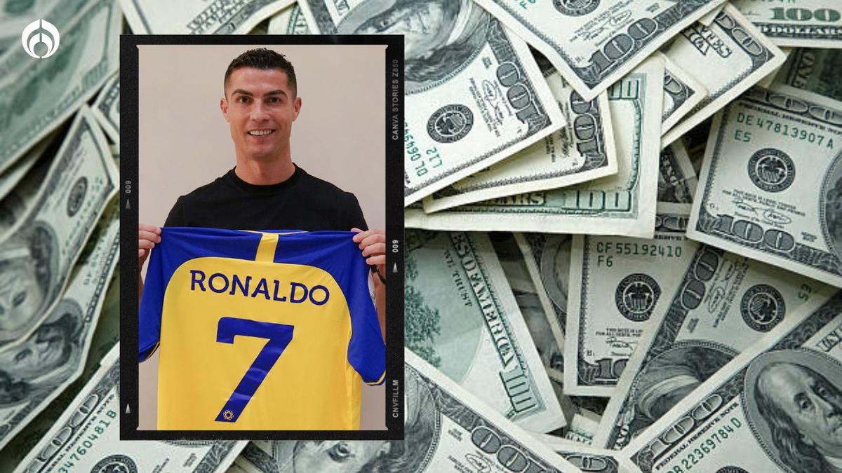  | Cristiano Ronaldo supuestamente ganará 885 mil pesos al día. 