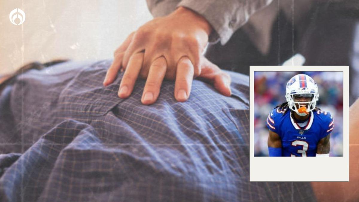  | Damar Hamlin tuvo que recibir reanimación cardiopulmonar (RCP) al desplomarse en el juego de hoy de la NFL.