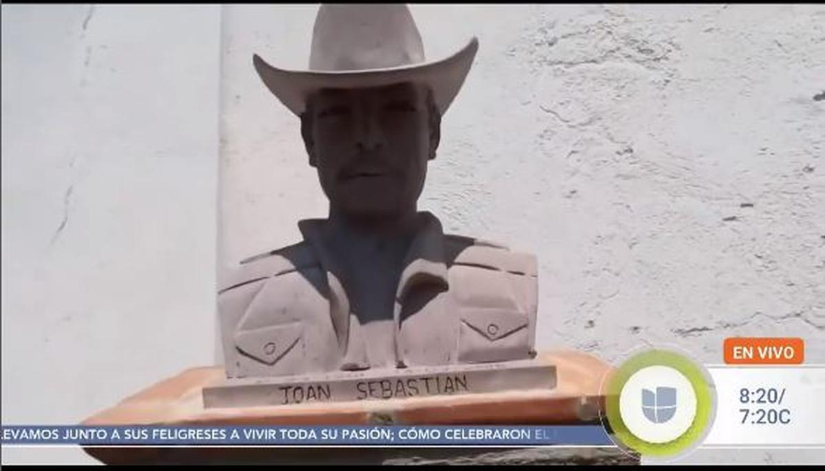  | Captura de pantalla | Así luce el busto colocado en Taxco.