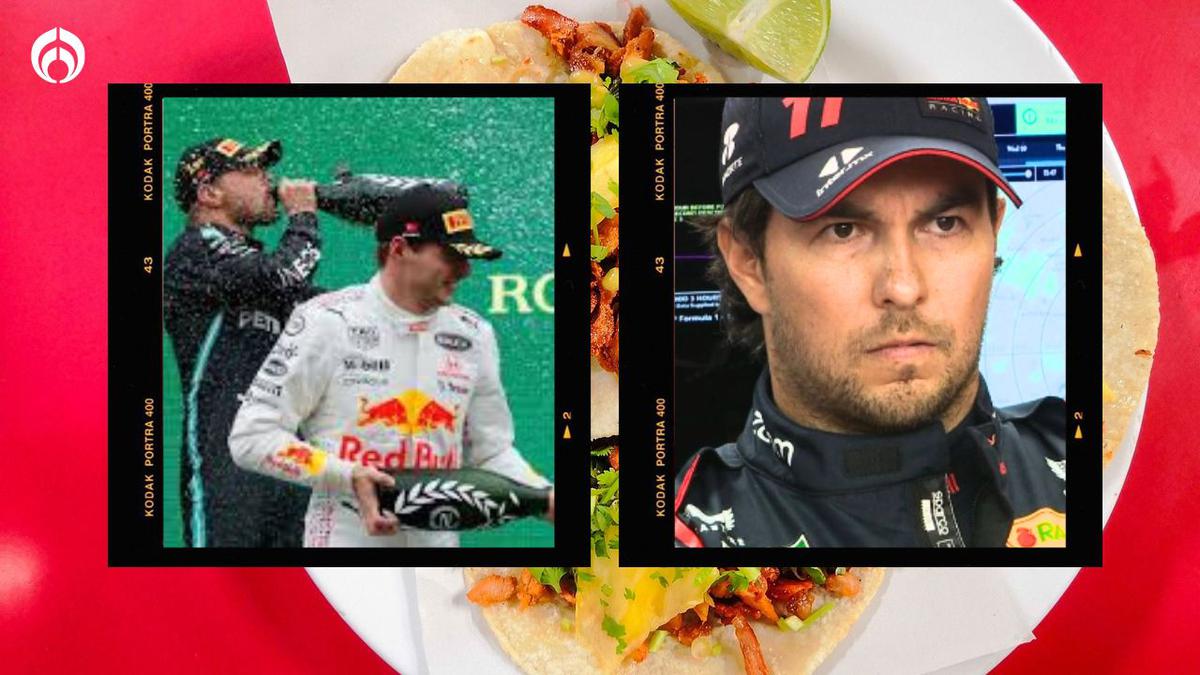 Checo Pérez no eligió la comida mexicana como la mejor | Otros pilotos sí lo hicieron (Especial)