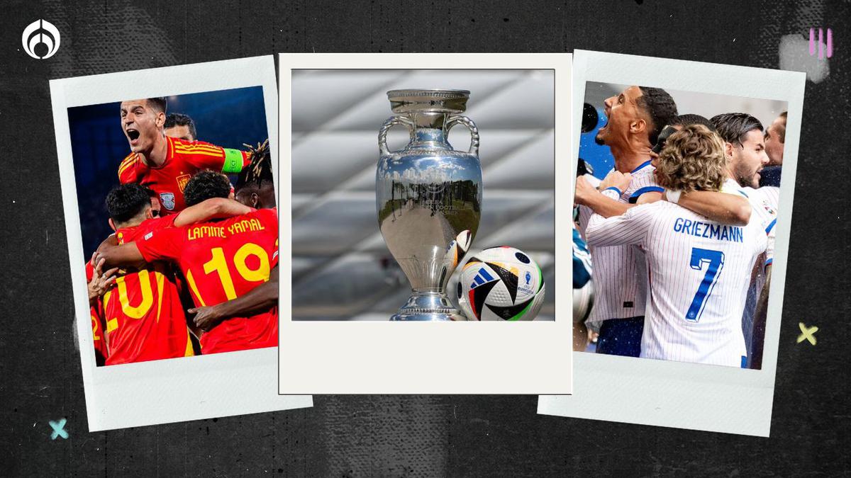 Eurocopa campeon | Chat GPT pone a dos selecciones como candidatas. Fuente: X @SEFutbol; @equipedefrance; UEFA.