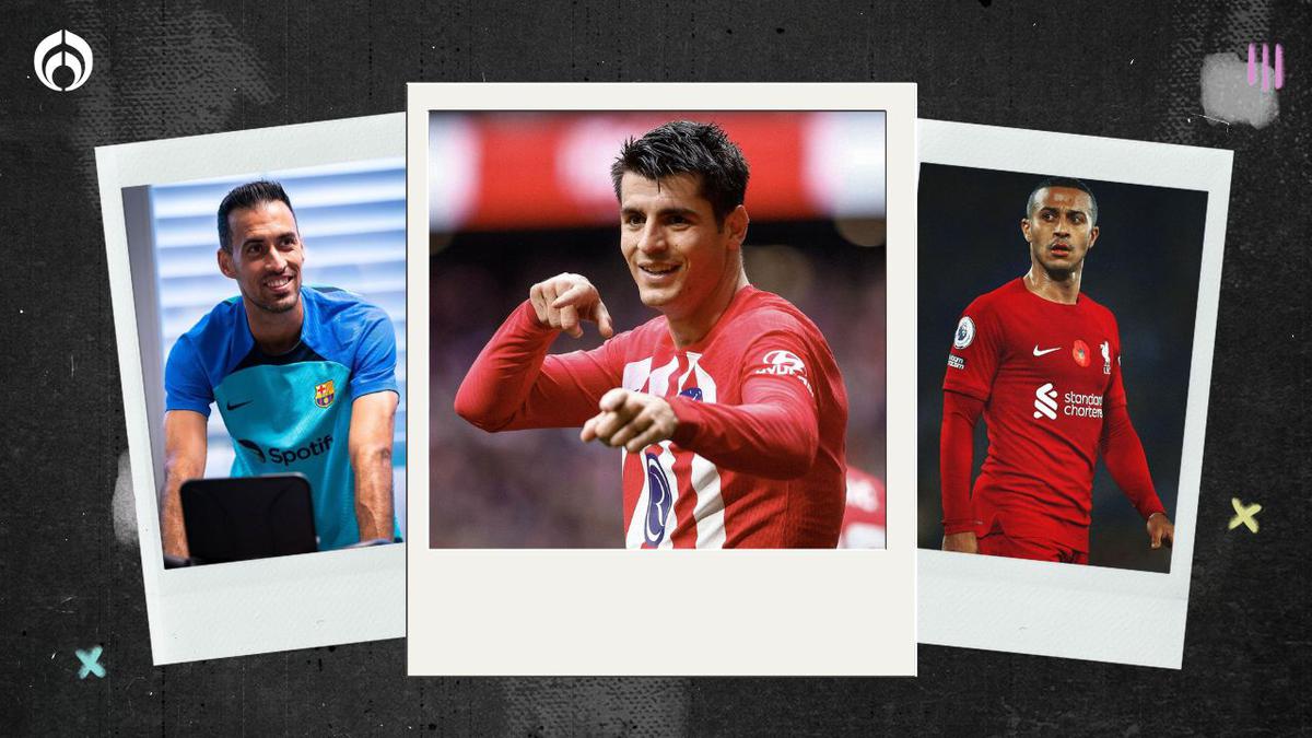 Álvaro Morata, Sergio Busquets y Thiago Alcántara | Futbolistas que invirtieron en pastelerías.
(Instagram @5sergiob/@alvaromorata/@thiago6)