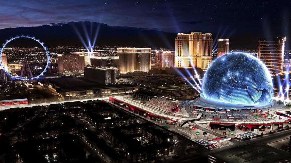El papel crucial de la esfera de U2 en el GP de Las Vegas | Fómula 1
Foto: @ShowmundialShow