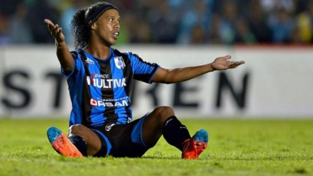 Ronaldinho tuvo un buen paso por el club. | El talentoso jugador dejó su huella.