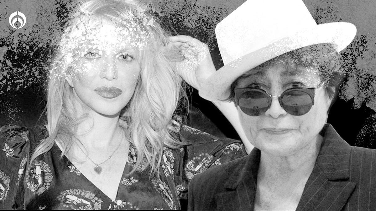 Courtney Love y Yoko Ono son dos de las viudas más odiadas en la farándula.