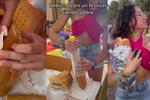 (VIDEO) Jóvenes se viralizan por meter alcohol a un festival de música ¡en una torta!