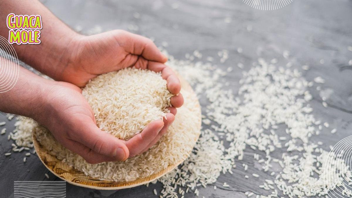 ¿Cómo saber si el arroz es de plástico?