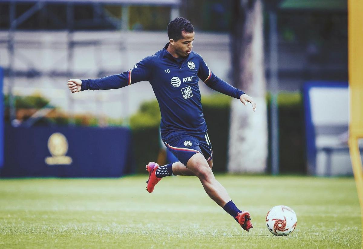 | Dos Santos como jugador de América. Fuente: Instagram: @oficialgio