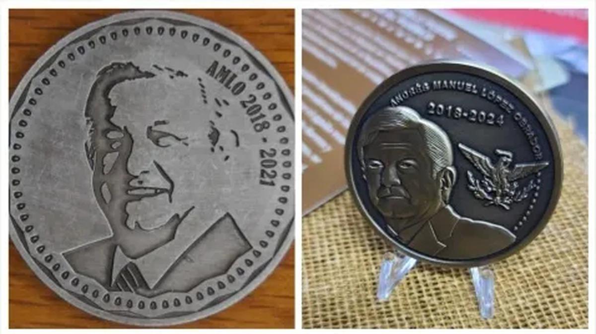  | Así luce la moneda conmemorativa del Presidente de México