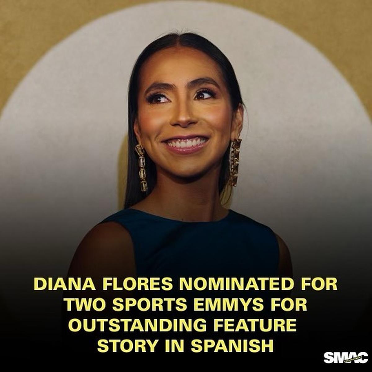  | Diana Flores está nominada a los Sports Emmy. Fuente: instagram @dianaflres33.