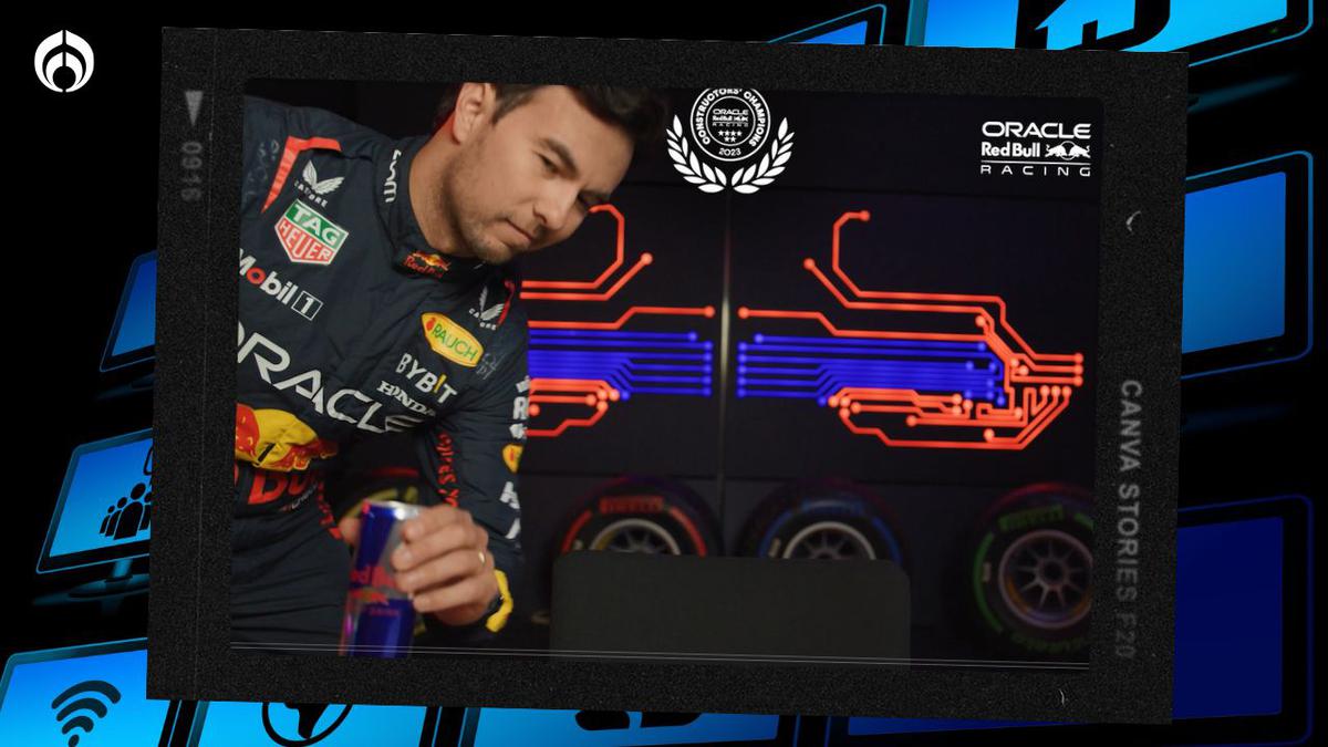 Checo Pérez se te puede aparecer en la clase virtual | Zoom hizo un fondo virutal con el piloto de F1 (Especial)