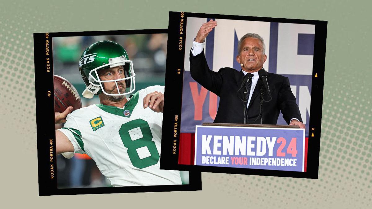 Aaron Rodgers apoyará la carrera política de Robert F. Kennedy Jr. | No se sabe si el QB aspirará por un puesto a la vicepresidencia. | Foto: Reuters