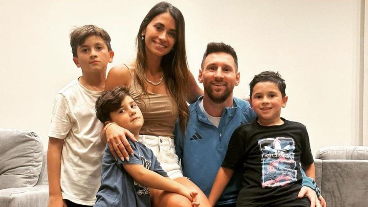 La familia Messi | Muy felices desde que llegaron a Miami
Foto: Redes Sociales