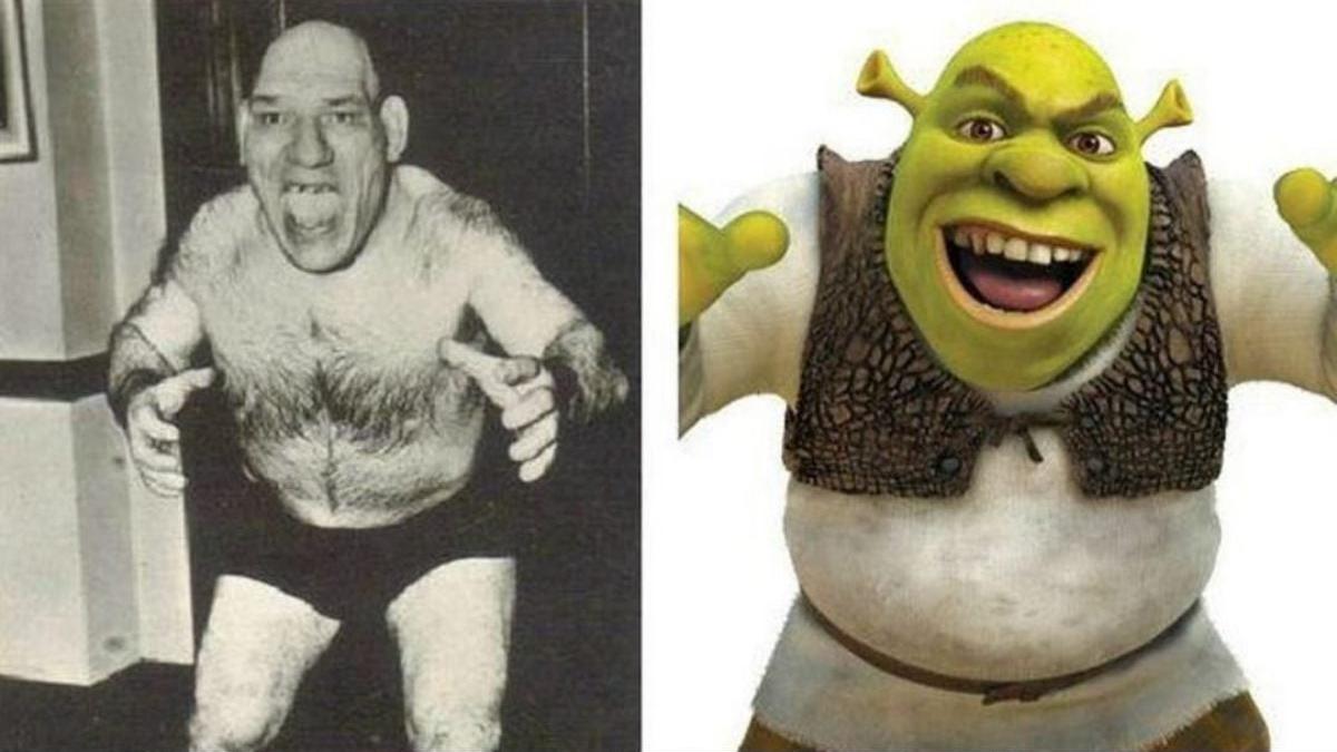  | ¿Un luchador con acromegalia inspiró la creación del personaje ‘Shrek’? Aquí te contamos.