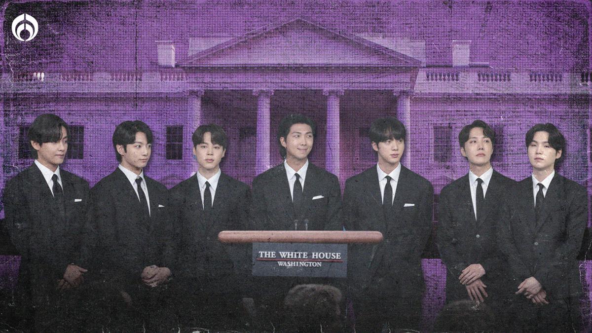  | BTS estuvo en la Casa Blanca a lado de Joe Biden.