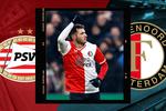 Gol de Santi Giménez, pero Feyenoord cae 2-1 con el PSV de Chucky Lozano (VIDEOS)