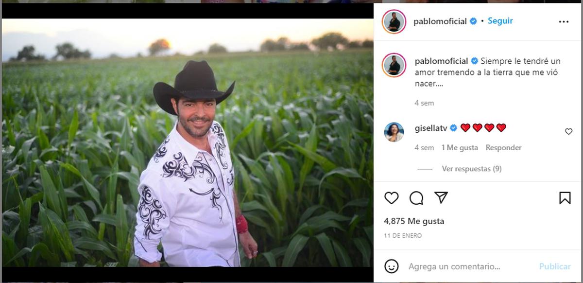  | IG: @pablomooficial | Pablo Montero da vida a Vicente Fernández en la serie de Televisa.