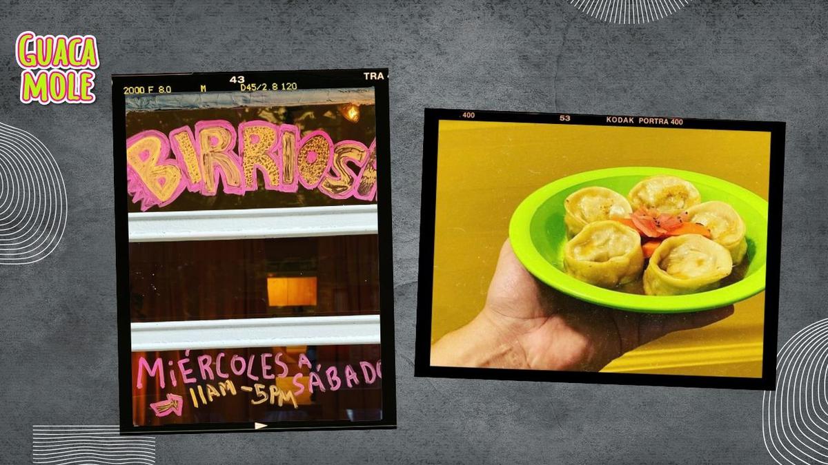 ¿Comer dumplings en una ventanita de Santa María la Ribera? ¡Sí! y es en ‘Birriosa’