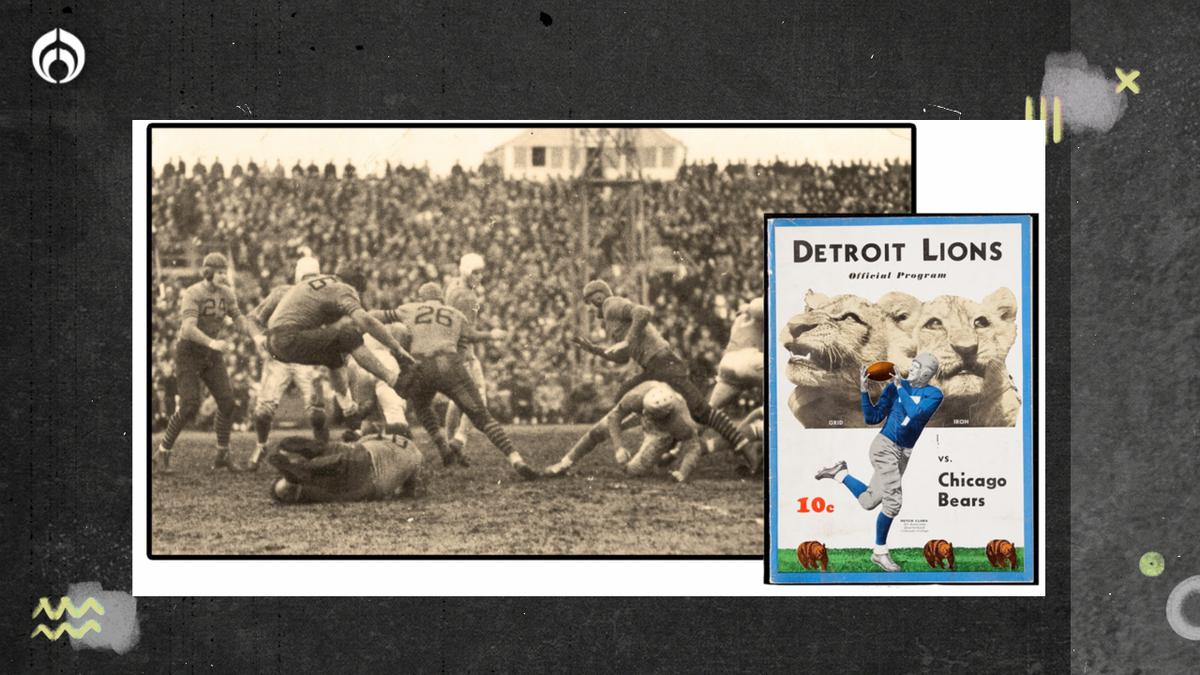 Primer partido de Detroit en Thanksgiving. | Día histórico para la NFL y el día de acción de gracias. (@markcbott)
