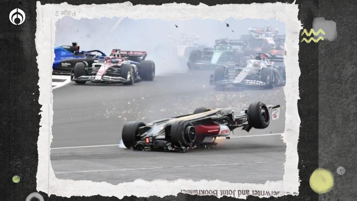 Fórmula 1 | El accidente del chino ocurrió en 2022. | fuente: captura de YouTube @rubcanales