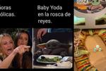 La rosca de 'Baby Yoda' y otros MEMES del Día de Reyes que hicieron enojar al Niño Dios