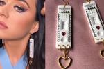 Katy Perry impone moda, usa pruebas COVID-19 como aretes y causa furor