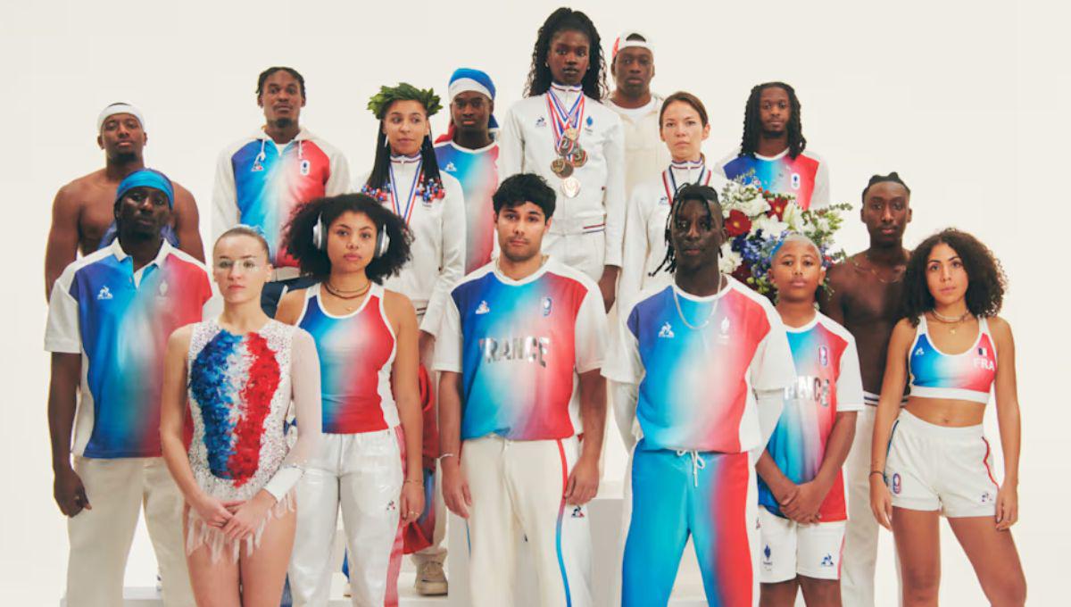 Francia uniforme | Francia presentó su uniforme. Fuente: Olympics.