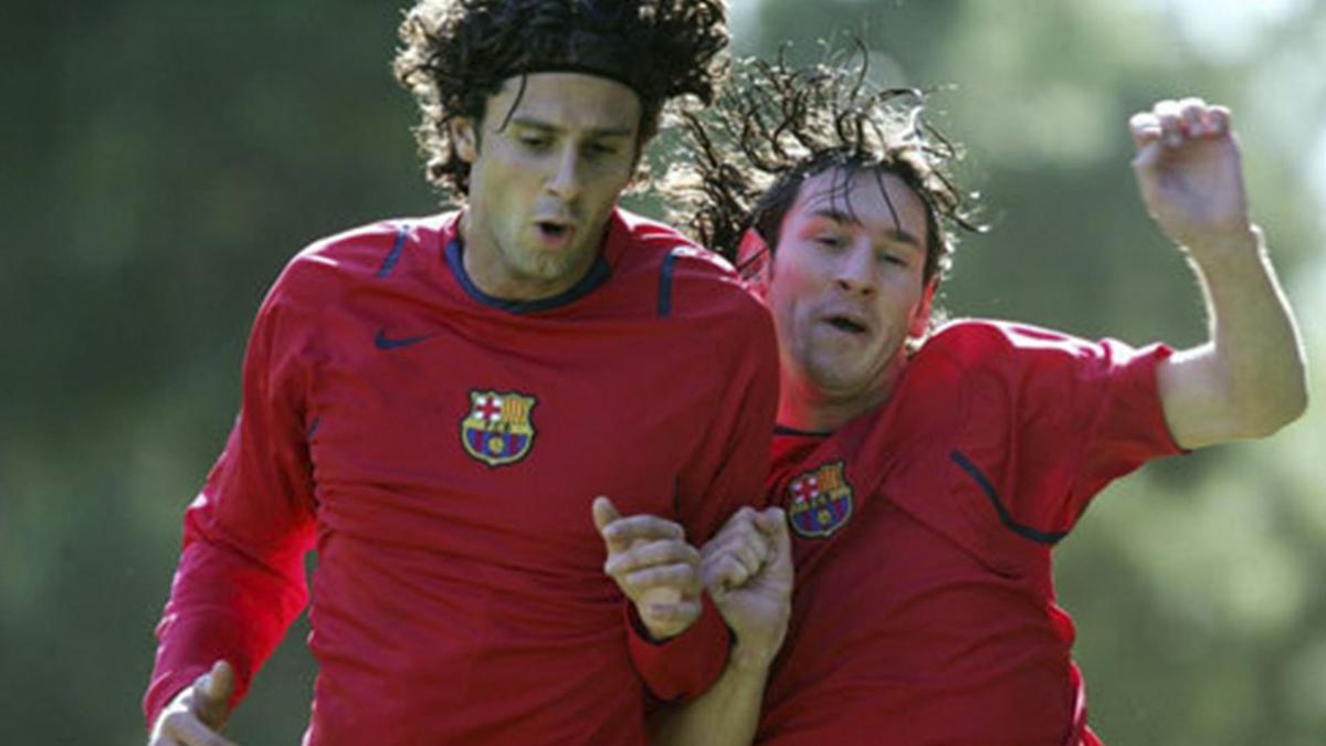 Barcelona | Motta y Messi compartieron en el Culé.