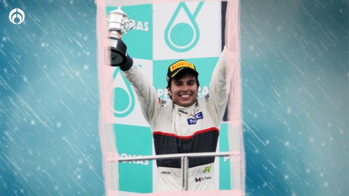  | Checo Pérez tuvo un lindo gesto en su primer podio de F1